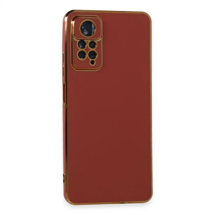 BUĞZ Xiaomi Redmi Note 11 Pro Kılıf Volet Silikon - Kırmızı