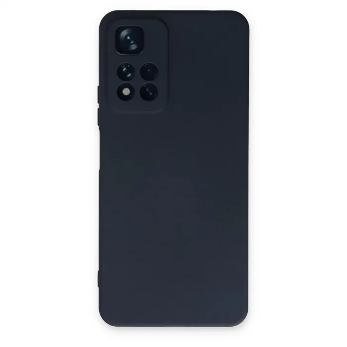 BUĞZ Xiaomi Redmi Note 11 Pro Plus 5g Kılıf Nano İçi Kadife Silikon - Lacivert