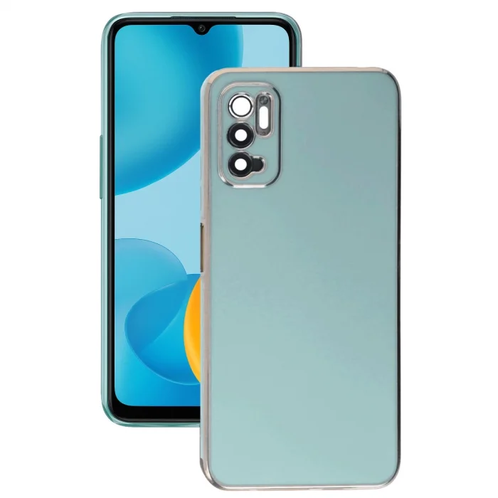 BUĞZ Xiaomi Redmi Note 11 Se Kılıf Volet Silikon - Açık Yeşil