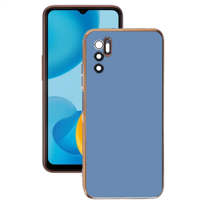 BUĞZ Xiaomi Redmi Note 11 Se Kılıf Volet Silikon - Mavi