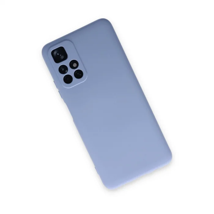 BUĞZ Xiaomi Redmi Note 11t Kılıf Nano İçi Kadife Silikon - Lila
