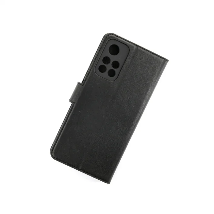 BUĞZ Xiaomi Redmi Note 11t Kılıf Trend S Plus Kapaklı Kılıf - Siyah