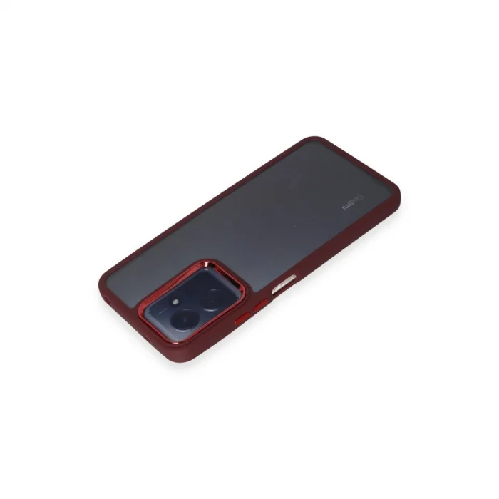 BUĞZ Xiaomi Redmi Note 12 4g Kılıf Dora Kapak - Kırmızı