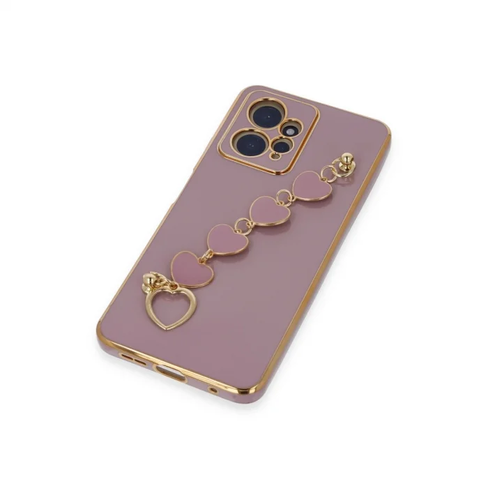 BUĞZ Xiaomi Redmi Note 12 4g Kılıf Esila Silikon - Mor