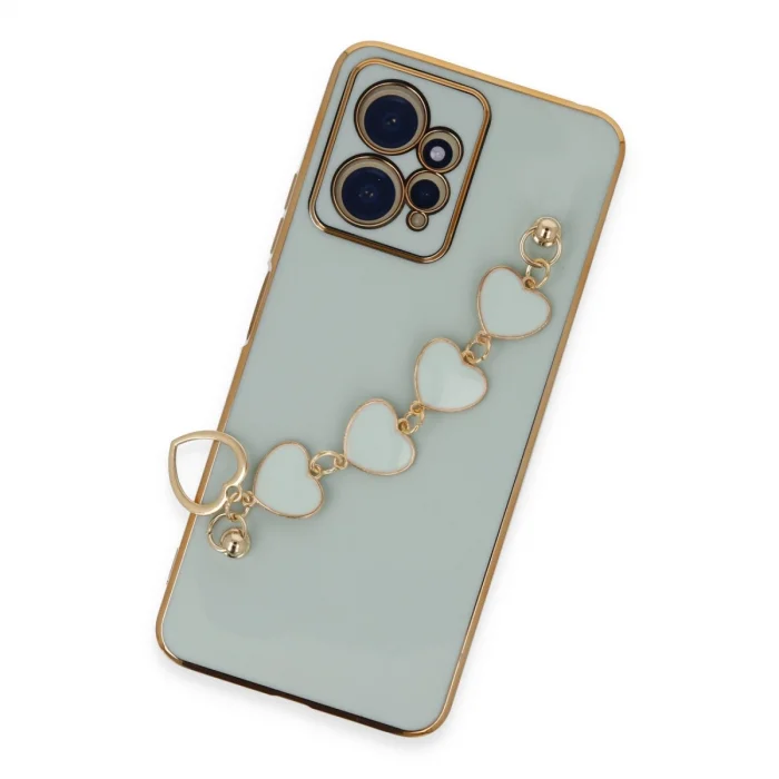 BUĞZ Xiaomi Redmi Note 12 4g Kılıf Esila Silikon - Su Yeşili