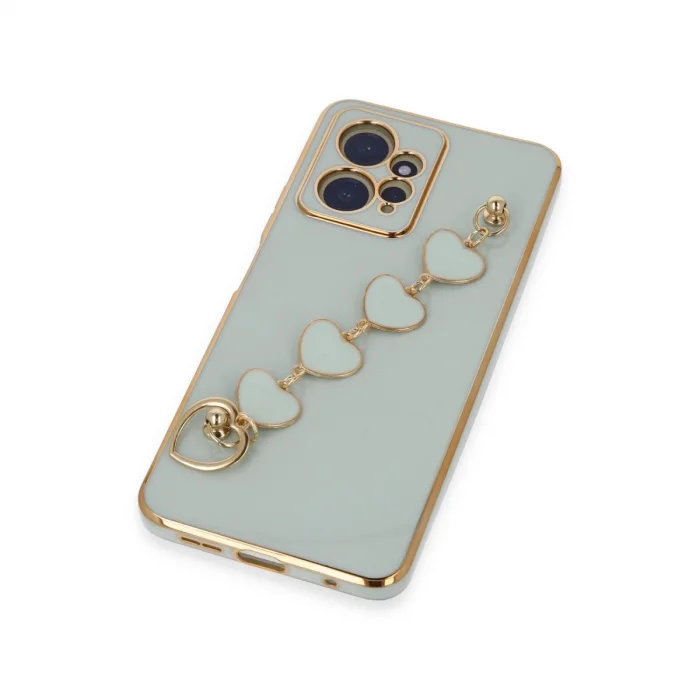 BUĞZ Xiaomi Redmi Note 12 4g Kılıf Esila Silikon - Su Yeşili