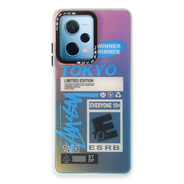 BUĞZ Xiaomi Redmi Note 12 4g Kılıf Estoril Desenli Kapak - Estoril - 1