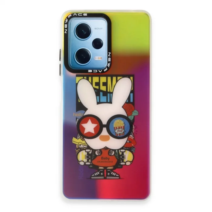 BUĞZ Xiaomi Redmi Note 12 4g Kılıf Estoril Desenli Kapak - Estoril - 10