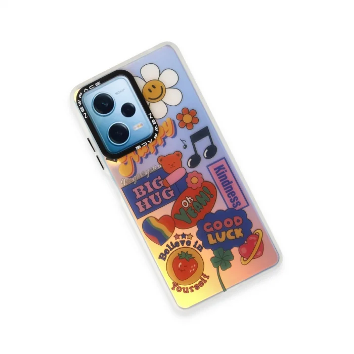 BUĞZ Xiaomi Redmi Note 12 4g Kılıf Estoril Desenli Kapak - Estoril - 15