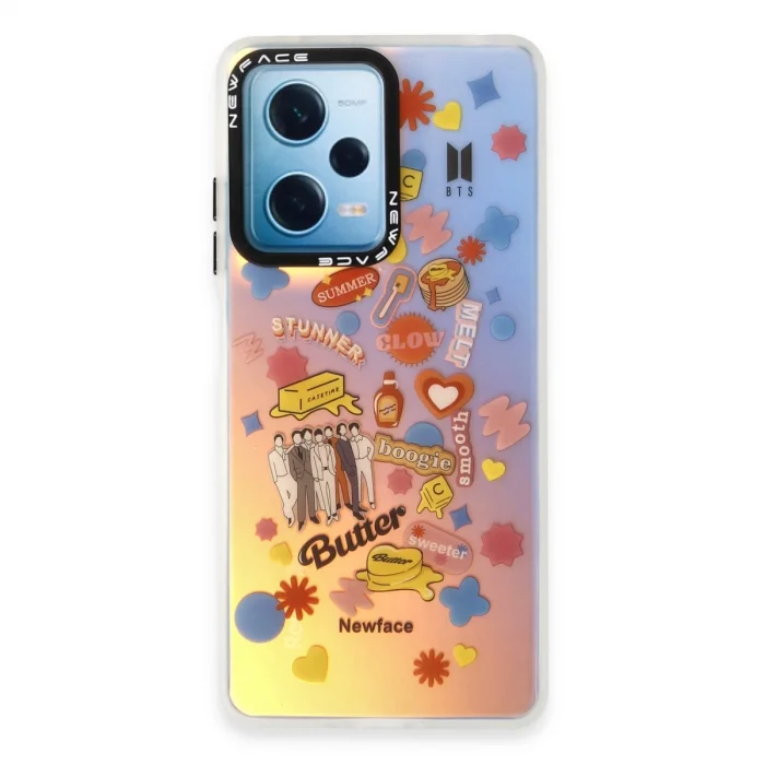 BUĞZ Xiaomi Redmi Note 12 4g Kılıf Estoril Desenli Kapak - Estoril - 16