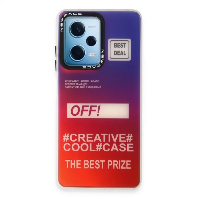 BUĞZ Xiaomi Redmi Note 12 4g Kılıf Estoril Desenli Kapak - Estoril - 9