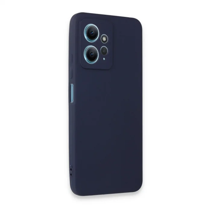 BUĞZ Xiaomi Redmi Note 12 4g Kılıf First Silikon - Lacivert