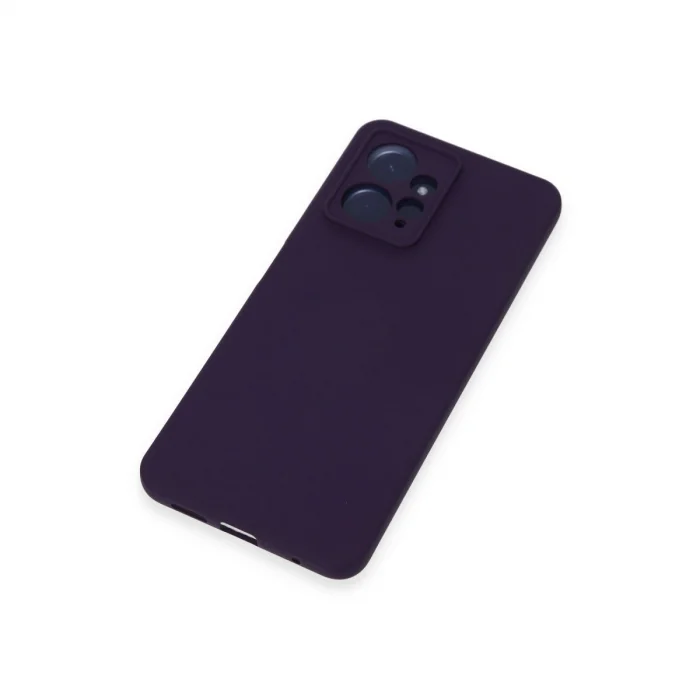 BUĞZ Xiaomi Redmi Note 12 4g Kılıf Nano İçi Kadife Silikon - Mor