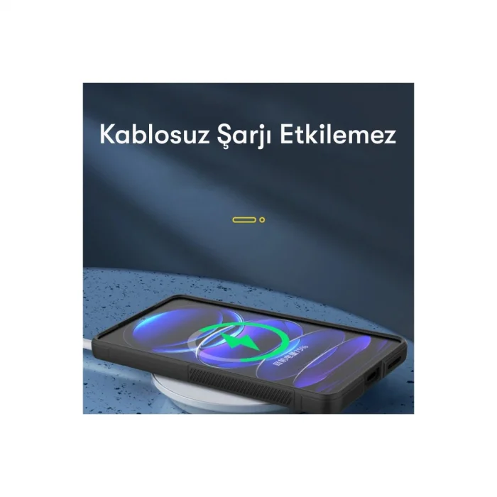 BUĞZ Xiaomi Redmi Note 12 4g Kılıf Optimum Silikon - Kırmızı