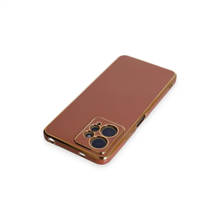 BUĞZ Xiaomi Redmi Note 12 4g Kılıf Volet Silikon - Kırmızı