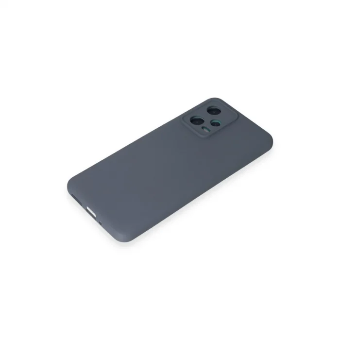 BUĞZ Xiaomi Redmi Note 12 5g Kılıf Nano İçi Kadife Silikon - Gri