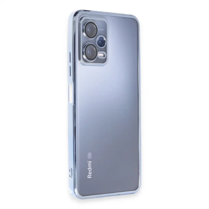 BUĞZ Xiaomi Redmi Note 12 5g Kılıf Razer Lensli Silikon - Açık Mavi