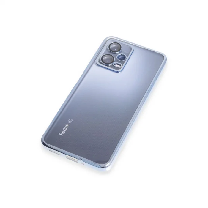 BUĞZ Xiaomi Redmi Note 12 5g Kılıf Razer Lensli Silikon - Açık Mavi
