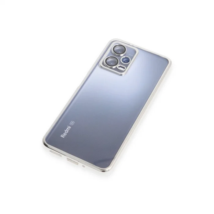 BUĞZ Xiaomi Redmi Note 12 5g Kılıf Razer Lensli Silikon - Gold