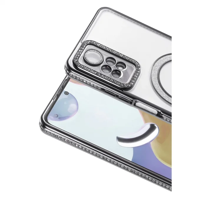 BUĞZ Xiaomi Redmi Note 12 Pro 4g Joke Simli Magneticsafe Kılıf - Siyah