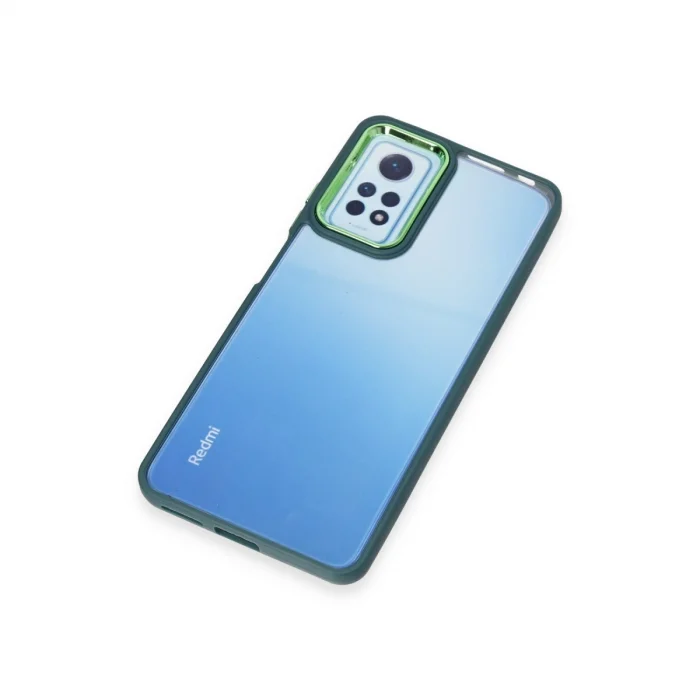 BUĞZ Xiaomi Redmi Note 12 Pro 4g Kılıf Dora Kapak - Haki Yeşil