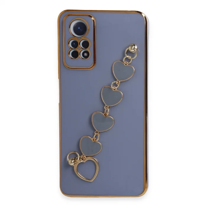 BUĞZ Xiaomi Redmi Note 12 Pro 4g Kılıf Esila Silikon - Gri