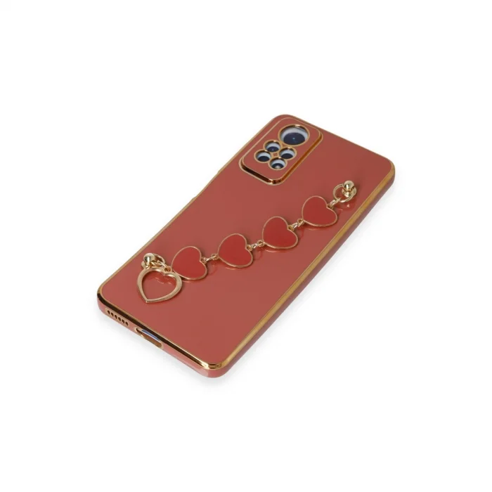 BUĞZ Xiaomi Redmi Note 12 Pro 4g Kılıf Esila Silikon - Kırmızı