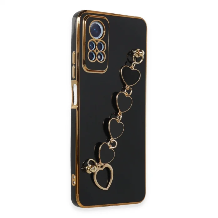 BUĞZ Xiaomi Redmi Note 12 Pro 4g Kılıf Esila Silikon - Siyah