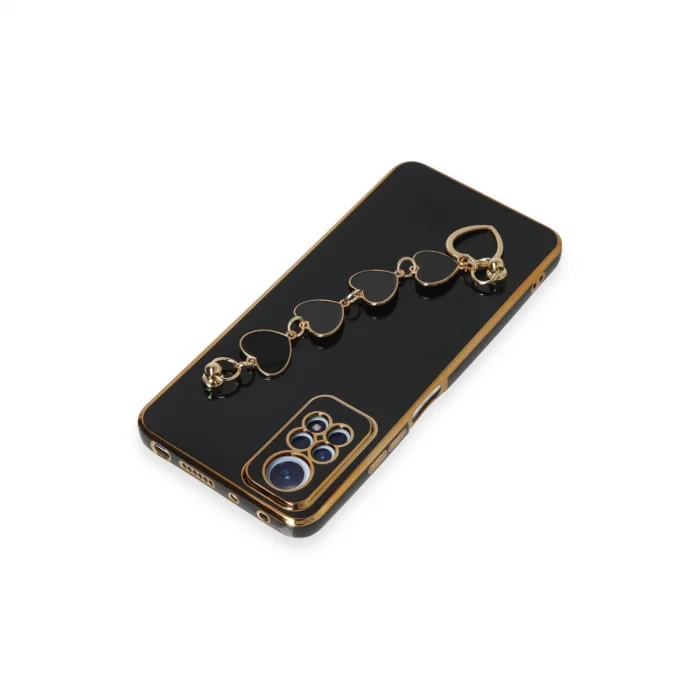 BUĞZ Xiaomi Redmi Note 12 Pro 4g Kılıf Esila Silikon - Siyah