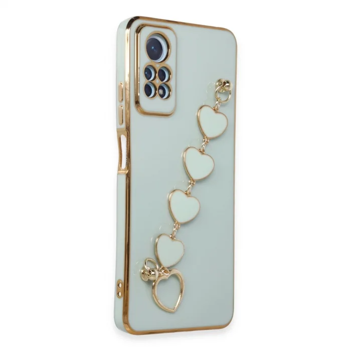 BUĞZ Xiaomi Redmi Note 12 Pro 4g Kılıf Esila Silikon - Su Yeşili