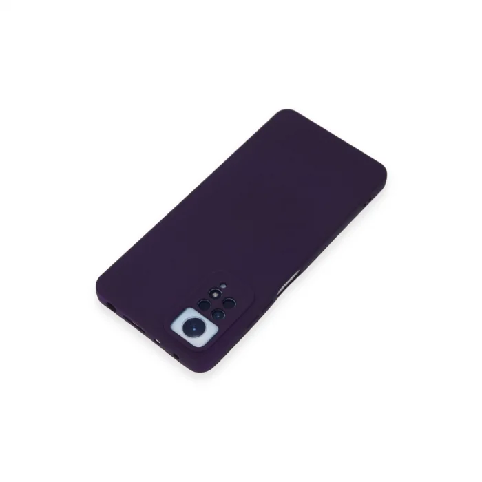 BUĞZ Xiaomi Redmi Note 12 Pro 4g Kılıf Nano İçi Kadife Silikon - Mor