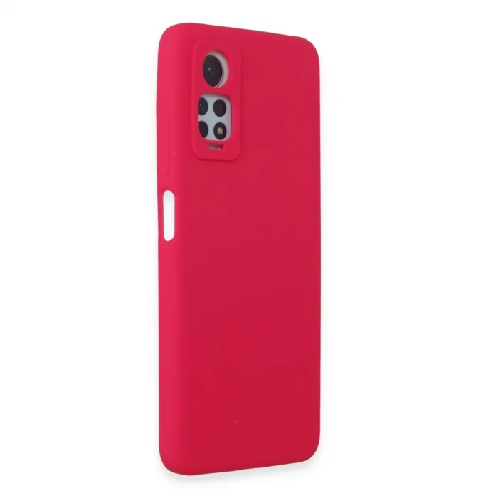 BUĞZ Xiaomi Redmi Note 12 Pro 4g Kılıf Nano İçi Kadife Silikon - Pembe