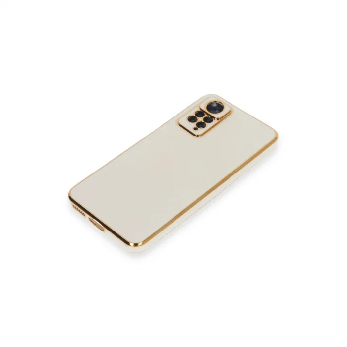 BUĞZ Xiaomi Redmi Note 12 Pro 4g Kılıf Volet Silikon - Beyaz