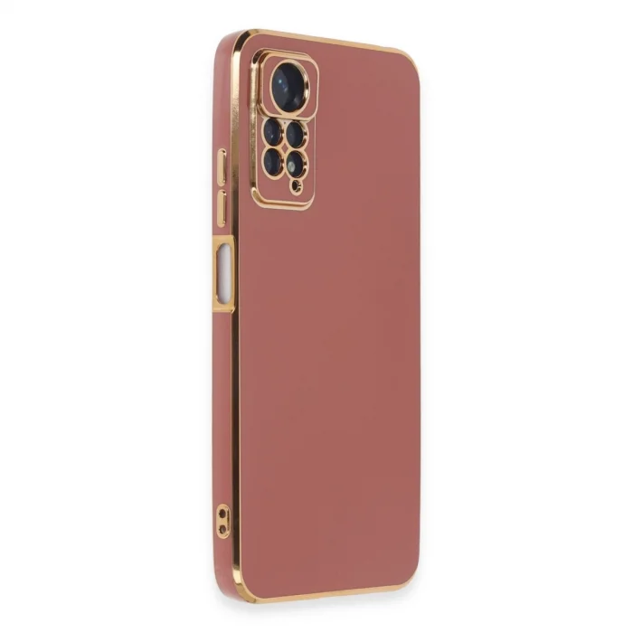 BUĞZ Xiaomi Redmi Note 12 Pro 4g Kılıf Volet Silikon - Kırmızı