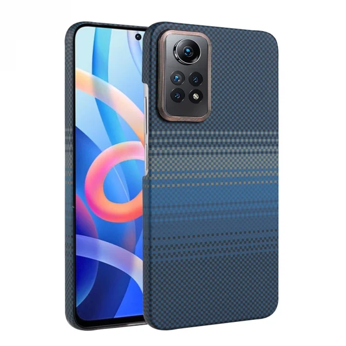 BUĞZ Xiaomi Redmi Note 12 Pro 4g Vega Magsafe Kapak - Mavi