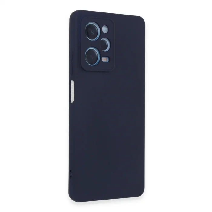 BUĞZ Xiaomi Redmi Note 12 Pro 5g Kılıf Nano İçi Kadife Silikon - Lacivert