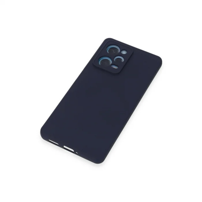 BUĞZ Xiaomi Redmi Note 12 Pro 5g Kılıf Nano İçi Kadife Silikon - Lacivert