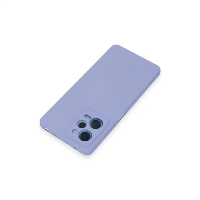 BUĞZ Xiaomi Redmi Note 12 Pro 5g Kılıf Nano İçi Kadife Silikon - Lila
