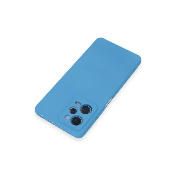BUĞZ Xiaomi Redmi Note 12 Pro 5g Kılıf Nano İçi Kadife Silikon - Mavi