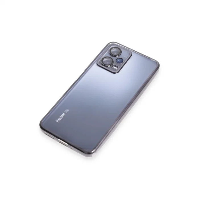 BUĞZ Xiaomi Redmi Note 12 Pro 5g Kılıf Razer Lensli Silikon - Siyah