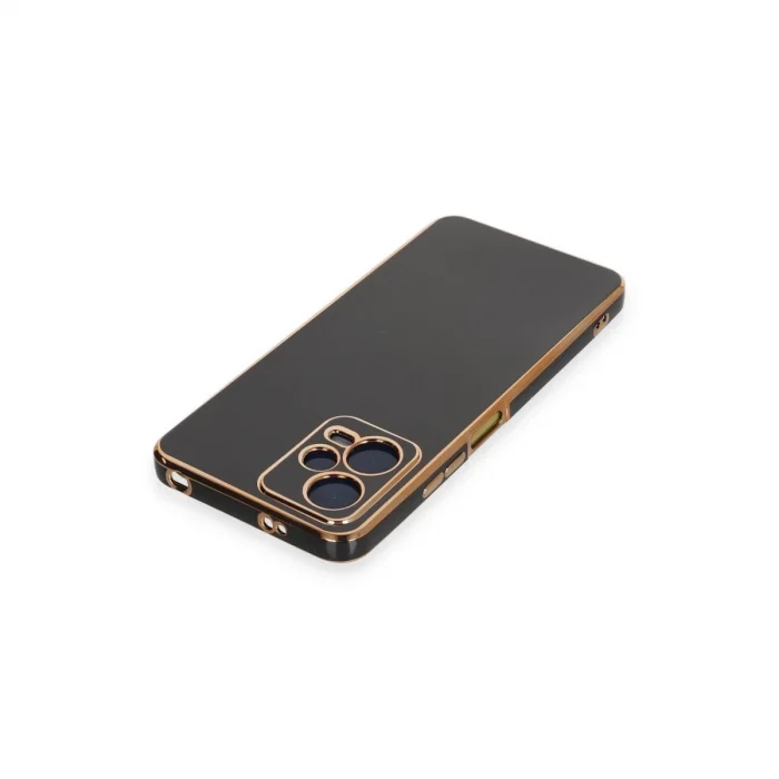 BUĞZ Xiaomi Redmi Note 12 Pro 5g Kılıf Volet Silikon - Siyah