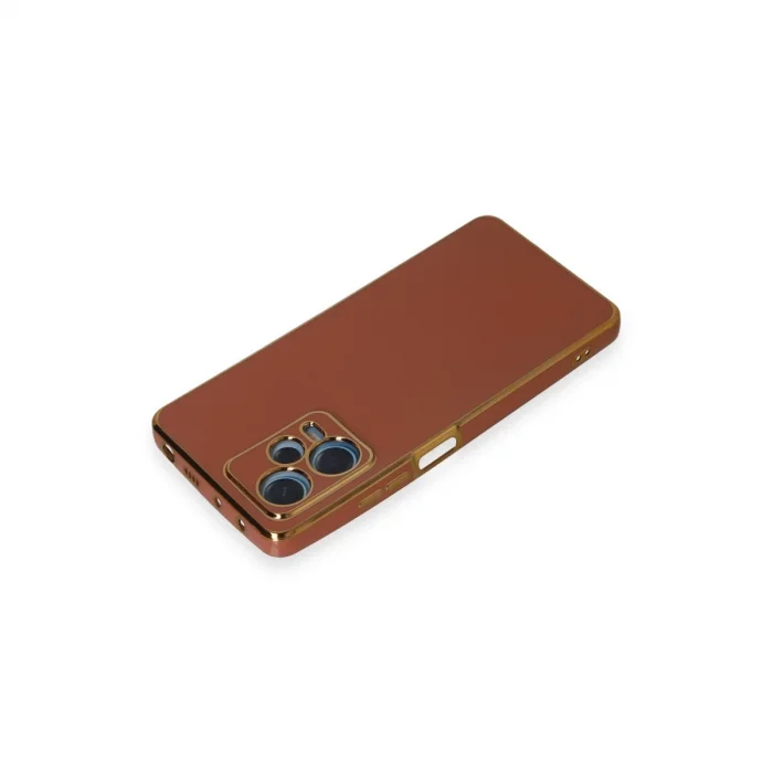 BUĞZ Xiaomi Redmi Note 12 Pro Plus Kılıf Volet Silikon - Kırmızı