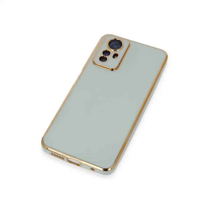 BUĞZ Xiaomi Redmi Note 12s Kılıf Volet Silikon - Açık Yeşil