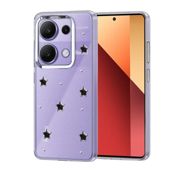 BUĞZ Xiaomi Redmi Note 13 Pro 4g Fiyonk Desenli Kapak - Desen 4