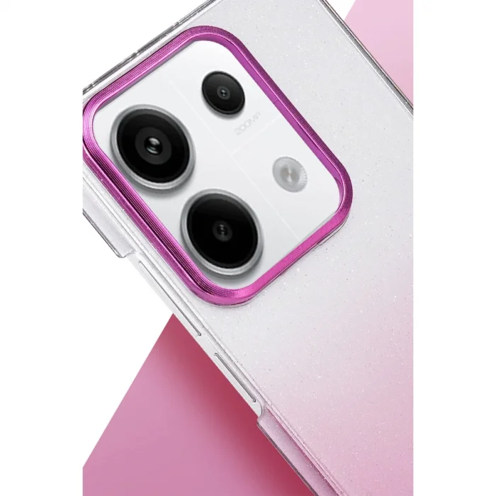 BUĞZ Xiaomi Redmi Note 13 Pro 4g Glossy Kapak - Pembe