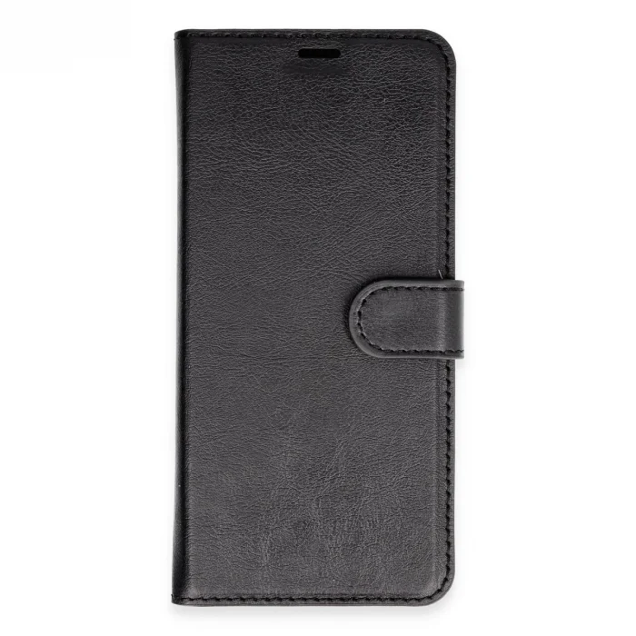 BUĞZ Xiaomi Redmi Note 13 Pro 4g Kılıf Trend S Plus Kapaklı Kılıf - Siyah