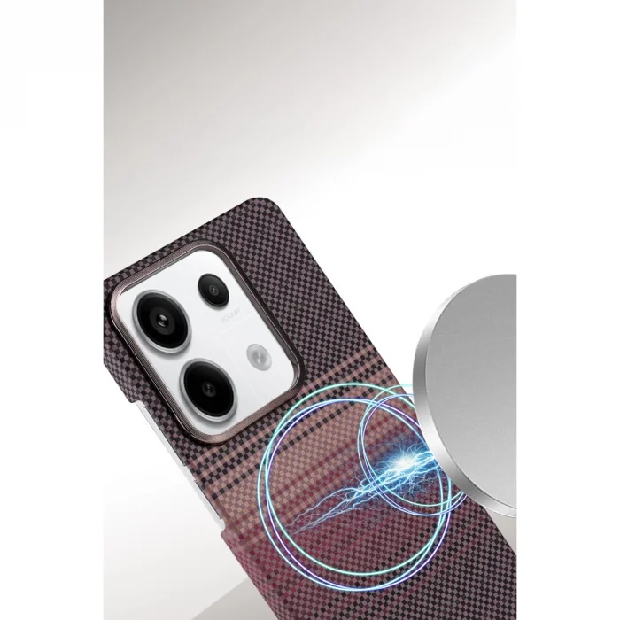 BUĞZ Xiaomi Redmi Note 13 Pro 4g Vega Magsafe Kapak - Gri