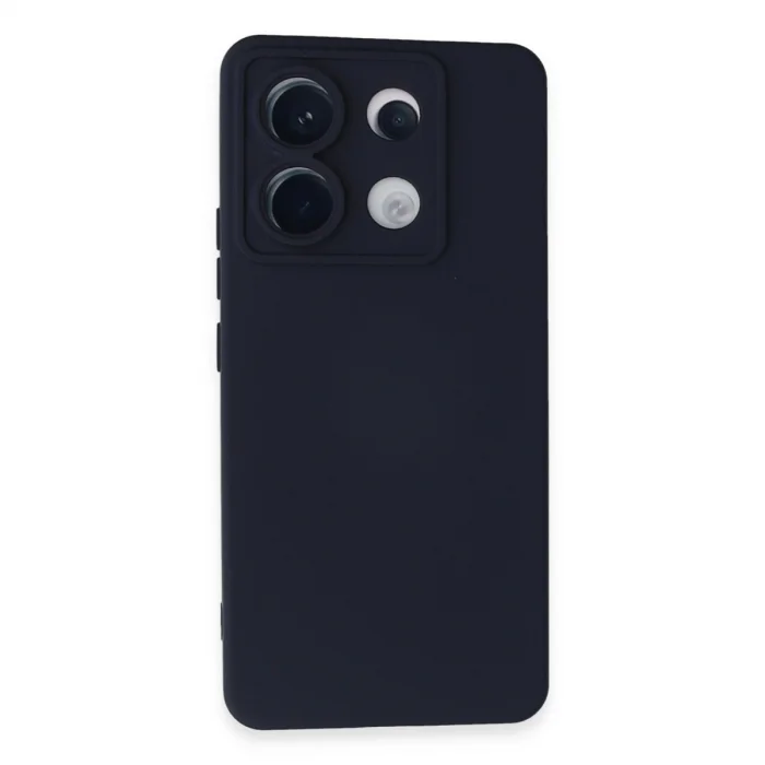 BUĞZ Xiaomi Redmi Note 13 Pro 5g Kılıf Nano İçi Kadife Silikon - Lacivert