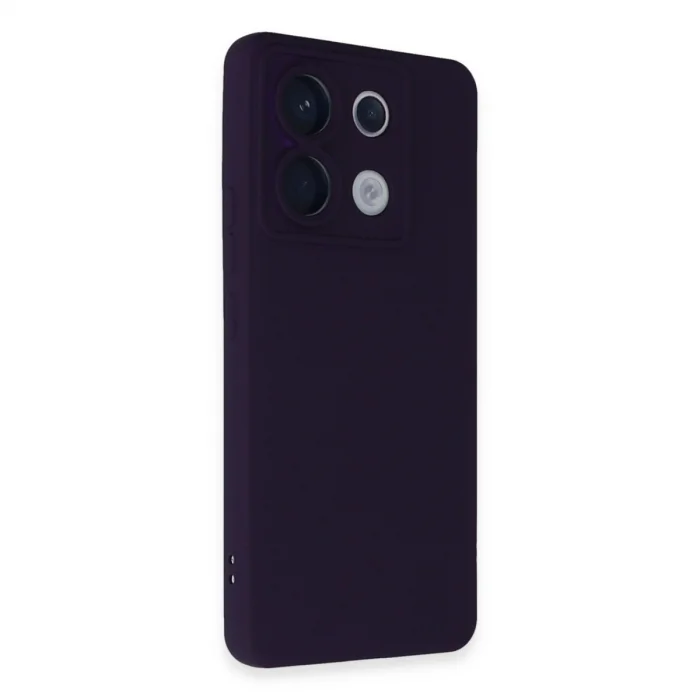BUĞZ Xiaomi Redmi Note 13 Pro 5g Kılıf Nano İçi Kadife Silikon - Mor