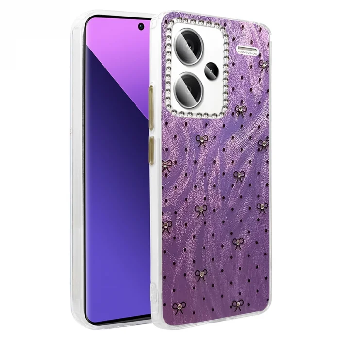 BUĞZ Xiaomi Redmi Note 13 Pro Plus Kılıf Blade Aynalı Desenli Kapak - Desen 2